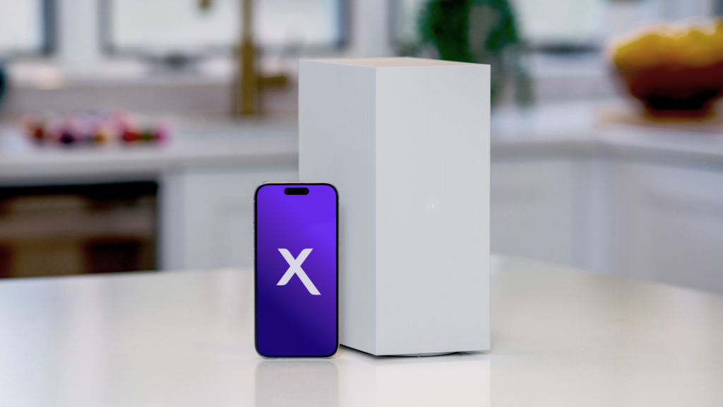 Xfinity Mobile Premium Unlimited available now in Indiana. Image: Xfinity Mobile and Gateway modem sitting on counter.