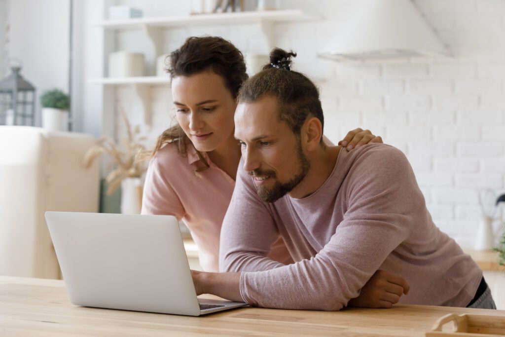 Customers on their electronic devices enjoying the Xfinity speed increase for Indiana, including a free speed upgrade for uploads and downloads of data.