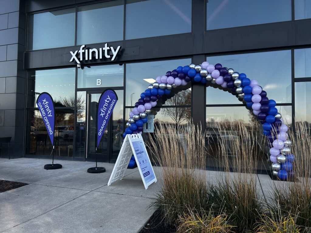 Exterior of Noblesville Xfinity Store